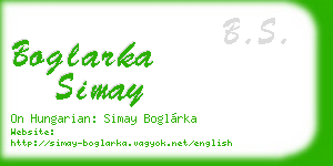 boglarka simay business card